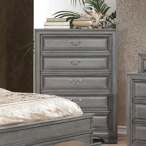 Brandt Gray Chest - Inland Furniture (San Bernardino, CA)