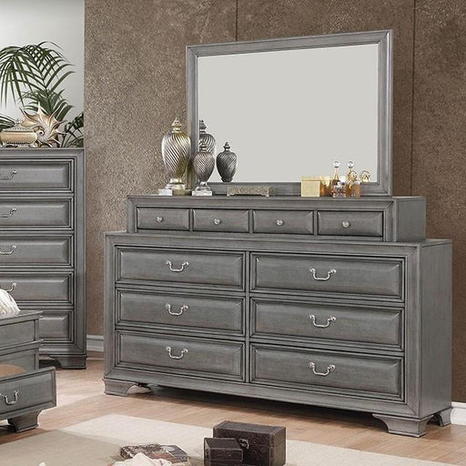 Brandt Gray Dresser - Inland Furniture (San Bernardino, CA)