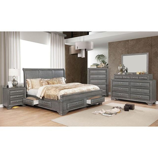 Brandt Gray Chest - Inland Furniture (San Bernardino, CA)