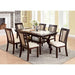 Brent 7 Pc Dining Table Set - Inland Furniture (San Bernardino, CA)