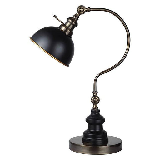 Briar Antique Gold Table Lamp - Inland Furniture (San Bernardino, CA)