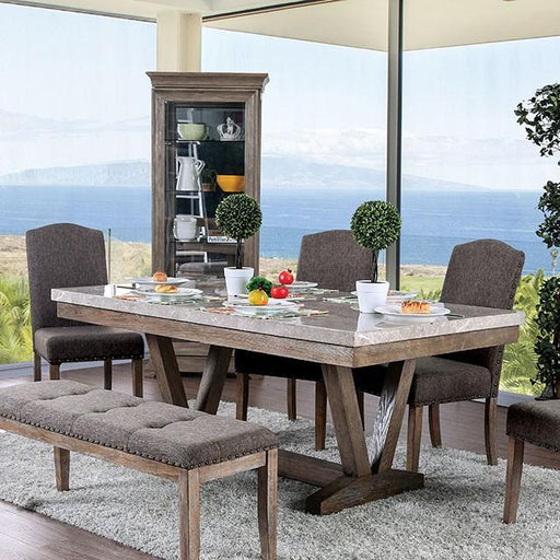 Bridgen Dining Table - Inland Furniture (San Bernardino, CA)