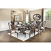 ARCADIA Rustic Natural Tone Mirror, Oval - Inland Furniture (San Bernardino, CA)