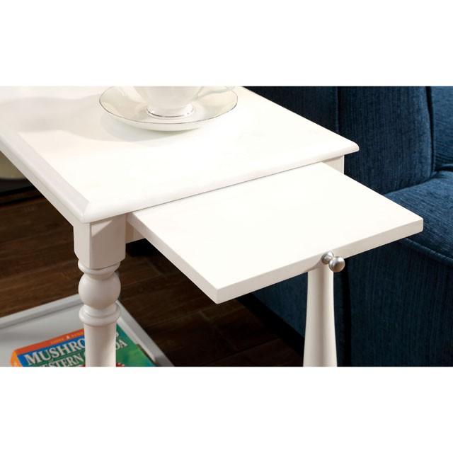 DEERING White Side Table - Inland Furniture (San Bernardino, CA)