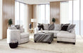 EIMEAR Swivel Chair, Off-white/Black - Inland Furniture (San Bernardino, CA)