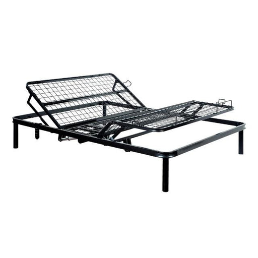 FRAMOS Black Adjustable Bed Frame - E.King - Inland Furniture (San Bernardino, CA)