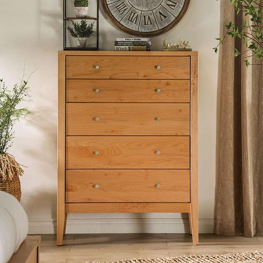 Willamette 5-Drawer Chest - Inland Furniture (San Bernardino, CA)