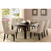 Sania I Antique Black 72" Dining Table - Inland Furniture (San Bernardino, CA)