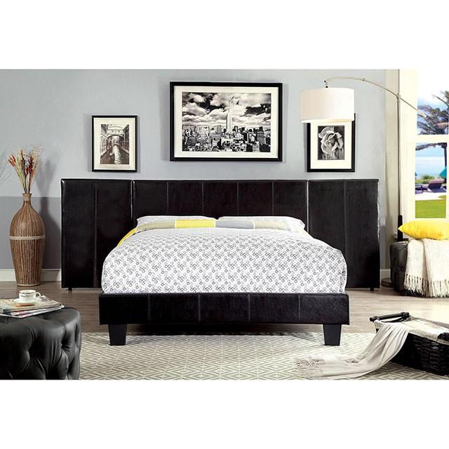 Winn Park Cal.King, E.King, Twin, & Full Bed Chrome, Gray, Brown, & Chrome - Inland Furniture (San Bernardino, CA)