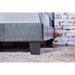 Winn Park Cal.King, E.King, Twin, & Full Bed Chrome, Gray, Brown, & Chrome - Inland Furniture (San Bernardino, CA)