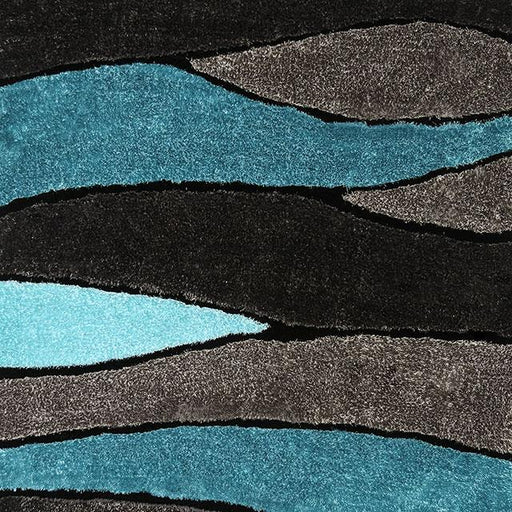 Winnipeg Gray/Blue 5' X 8' Area Rug - Inland Furniture (San Bernardino, CA)