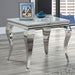WETZIKON End Table, White - Inland Furniture (San Bernardino, CA)