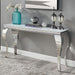 WETZIKON Sofa Table, White - Inland Furniture (San Bernardino, CA)