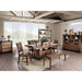 Wichita Light Walnut Dining Table - Inland Furniture (San Bernardino, CA)