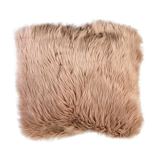Wendy Blush 20" X 20" Pillow, Fur Blush (2/CTN) - Inland Furniture (San Bernardino, CA)