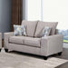 WEST ACTION Loveseat, Beige - Inland Furniture (San Bernardino, CA)