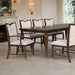 Westerham Dining Table w/ 18" Leaf - Inland Furniture (San Bernardino, CA)