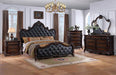 Ventresca Bed White & Chrome - Inland Furniture (San Bernardino, CA)