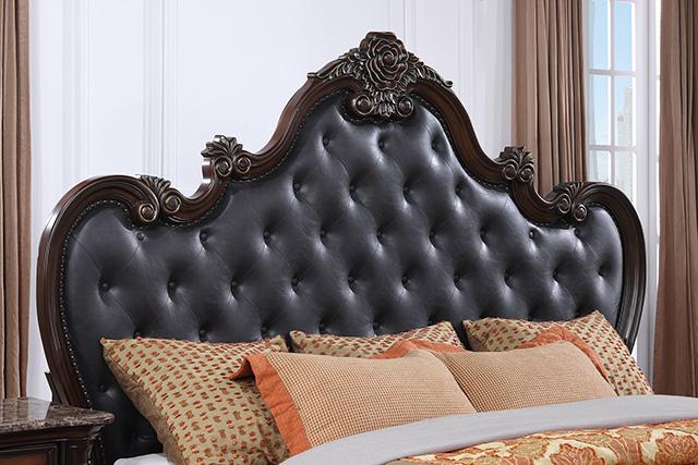 Ventresca Bed White & Chrome - Inland Furniture (San Bernardino, CA)