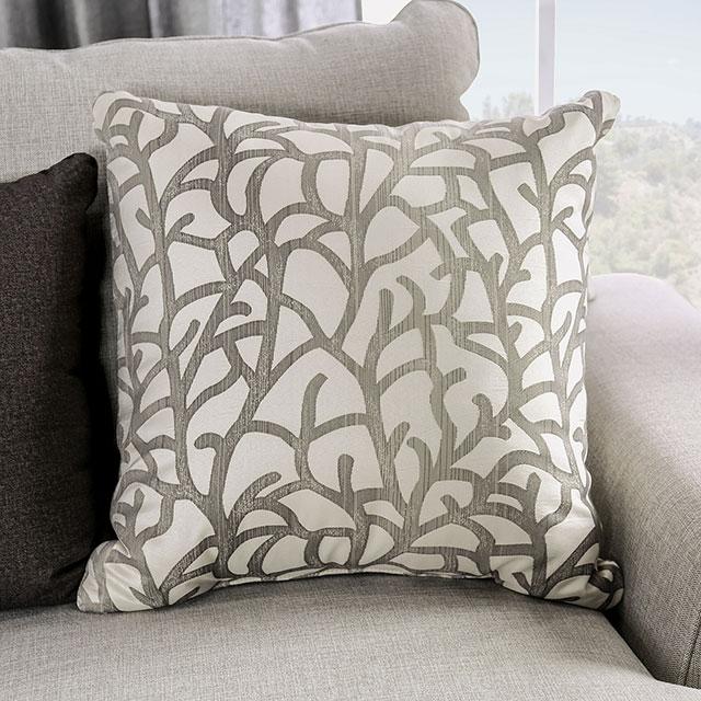 PICOTEE Sofa, Light Gray/Black - Inland Furniture (San Bernardino, CA)