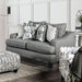 Verne Bluish Gray Love Seat - Inland Furniture (San Bernardino, CA)