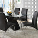 Wailoa Black Dining Table - Inland Furniture (San Bernardino, CA)