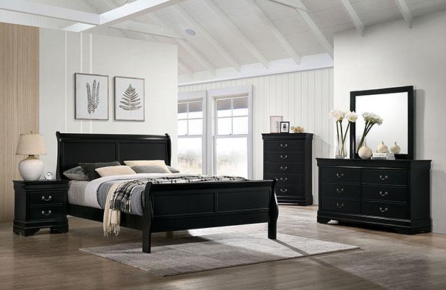 Louis Philippe Mirror - Inland Furniture (San Bernardino, CA)