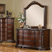 Monte Vista I Brown Cherry Dresser - Inland Furniture (San Bernardino, CA)