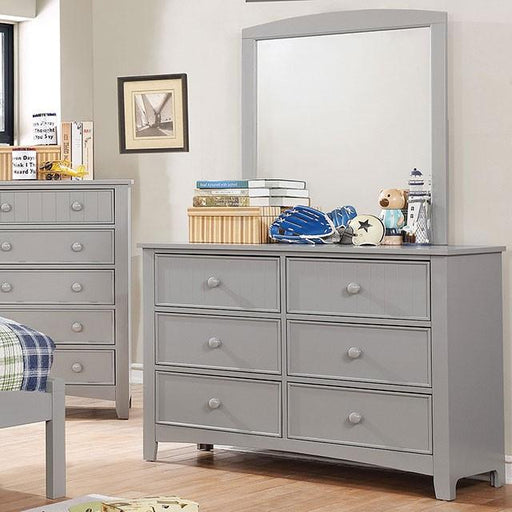 Caren Gray Dresser - Inland Furniture (San Bernardino, CA)