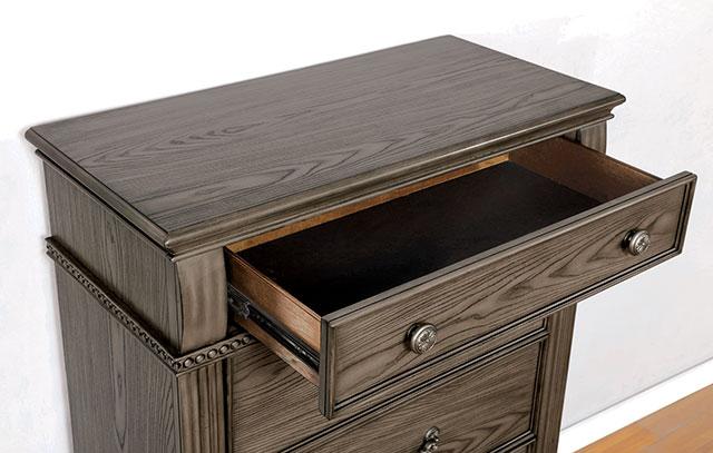 Pamphilos 5 Pc Queen Bedroom Set - Inland Furniture (San Bernardino, CA)