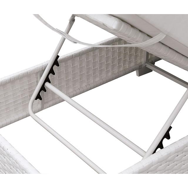 Somani Adjustable Chairse + End Table - Inland Furniture (San Bernardino, CA)