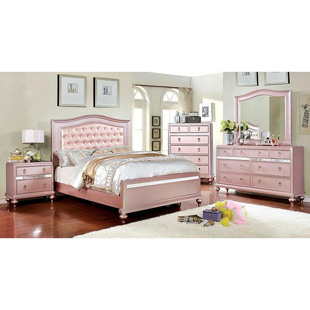 Ariston 4 Pc Bedroom Set - Inland Furniture (San Bernardino, CA)