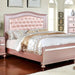 Ariston Rose Gold Full, Twin & Queen Bed - Inland Furniture (San Bernardino, CA)