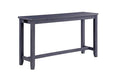 CAERLEON 4 Pc. Counter Ht. Table Set, Blue - Inland Furniture (San Bernardino, CA)