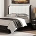 Osterley Queen & E.King Bed Grey & Black - Inland Furniture (San Bernardino, CA)