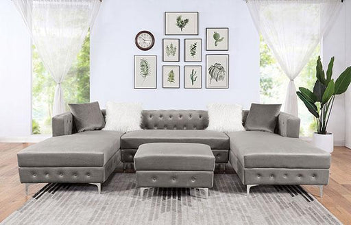 CIABATTONI Sectional, Gray - Inland Furniture (San Bernardino, CA)