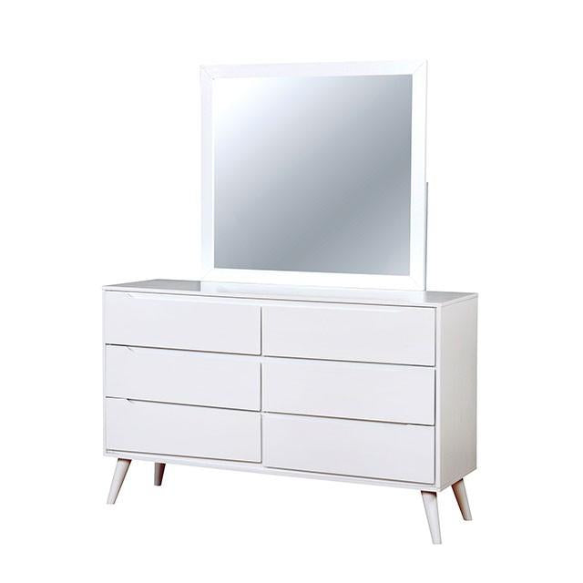 LENNART II White Dresser - Inland Furniture (San Bernardino, CA)