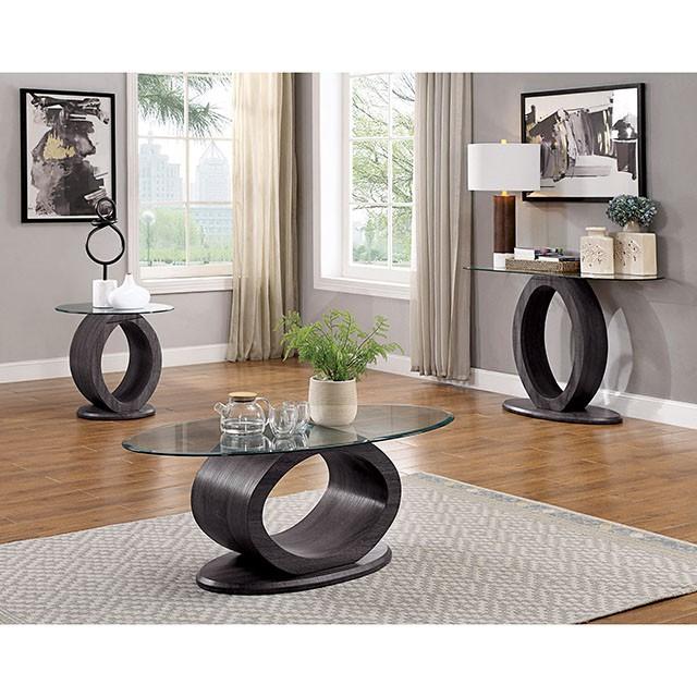 Lodia Gray End Table - Inland Furniture (San Bernardino, CA)