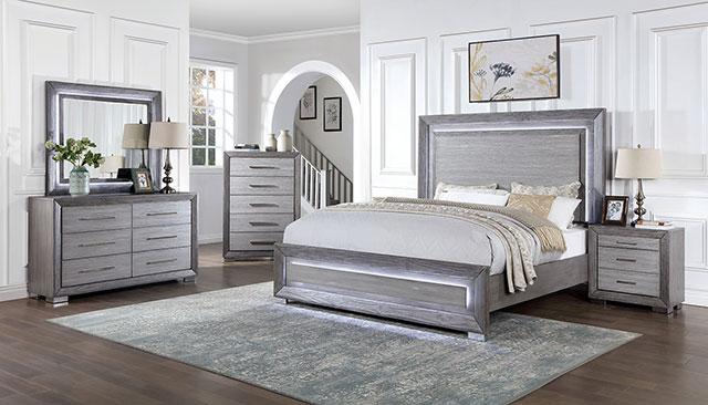 RAIDEN Chest, Gray - Inland Furniture (San Bernardino, CA)