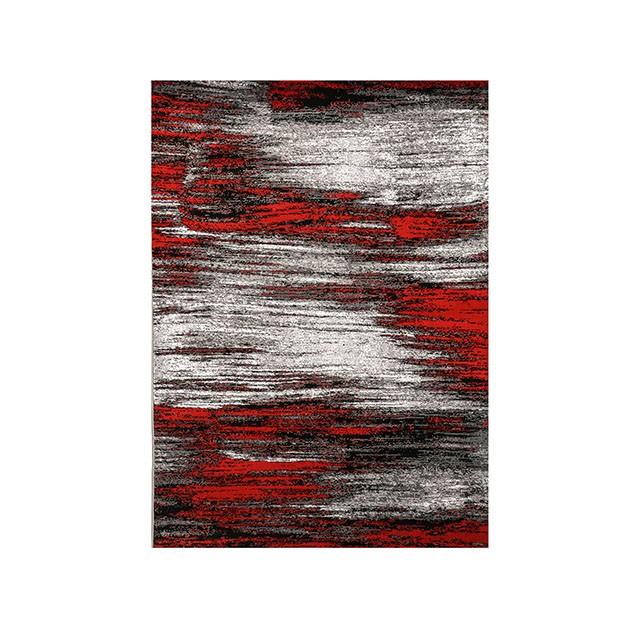 Sivas Gray/Red 8' X 10' Area Rug - Inland Furniture (San Bernardino, CA)