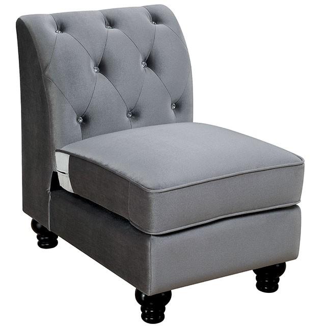 Jolanda Left Armless Chair - Inland Furniture (San Bernardino, CA)