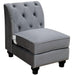 Jolanda Left Armless Chair - Inland Furniture (San Bernardino, CA)