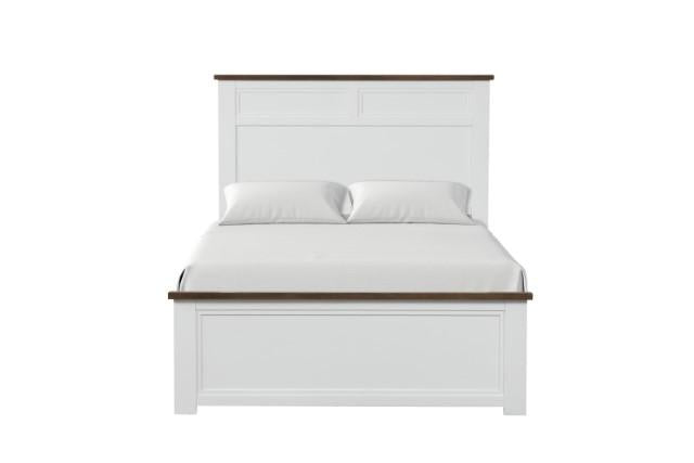 Bed Pinetop Blue & White - Inland Furniture (San Bernardino, CA)