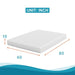 Artemisia 10" Memory Foam Mattress White - Inland Furniture (San Bernardino, CA)