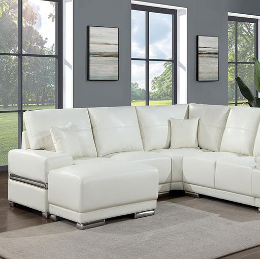 ALTHEA Sectional, White - Inland Furniture (San Bernardino, CA)