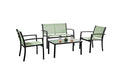 Ibiza 4 Pc. Sling Set K D Green - Inland Furniture (San Bernardino, CA)