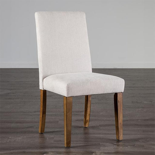 Losone Side Chair (2 CTN) White - Inland Furniture (San Bernardino, CA)