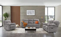 JOSIAS Loveseat, Light Gray Fabric - Inland Furniture (San Bernardino, CA)