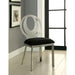 ORLA Silver/Black Side Chair (2/CTN) - Inland Furniture (San Bernardino, CA)