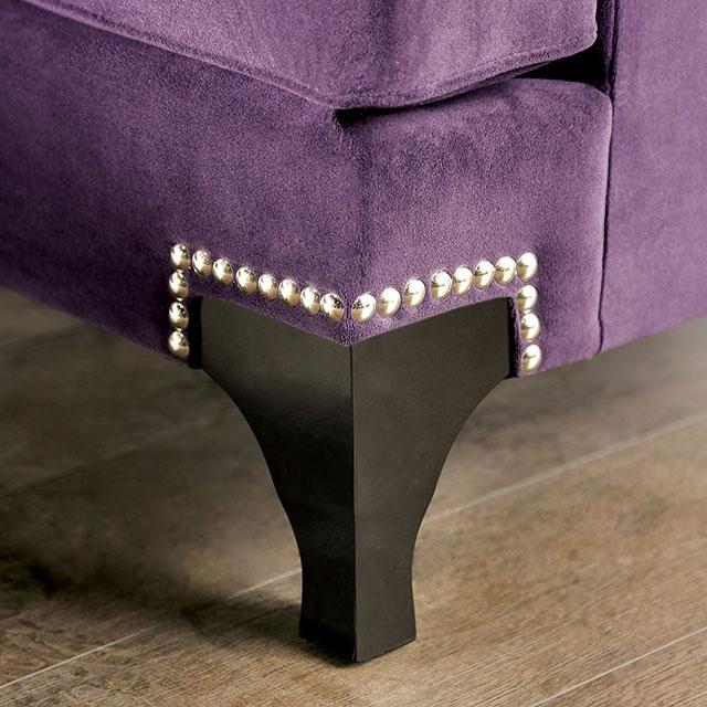 Sisseton Purple Sofa - Inland Furniture (San Bernardino, CA)